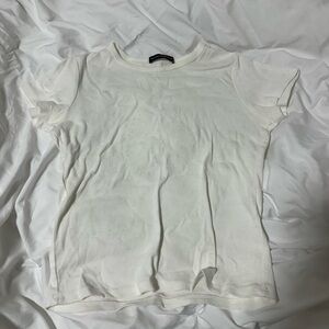 brandy melville white tee